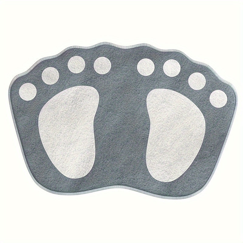 Foot-Shaped Bath Mat - Comfortable and Safe for Your Bathroom