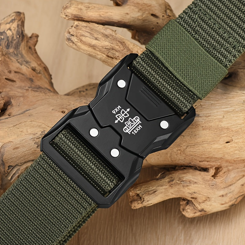 Unisex Tactical Nylon Belt – Durable, Breathable and Versatile
