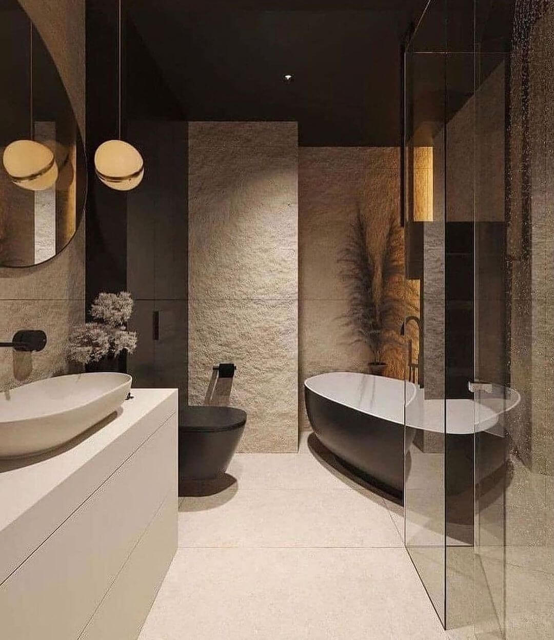 Half Moon Pendant Light - LED Pendant Light