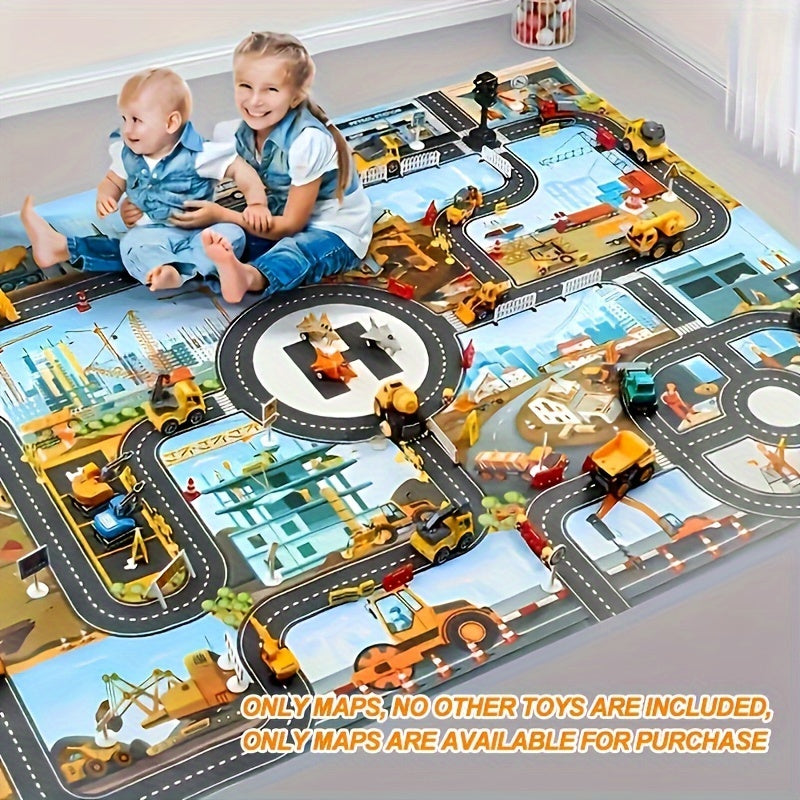 Build and Adventure Play Mat – For Little Explorers and Creative Players