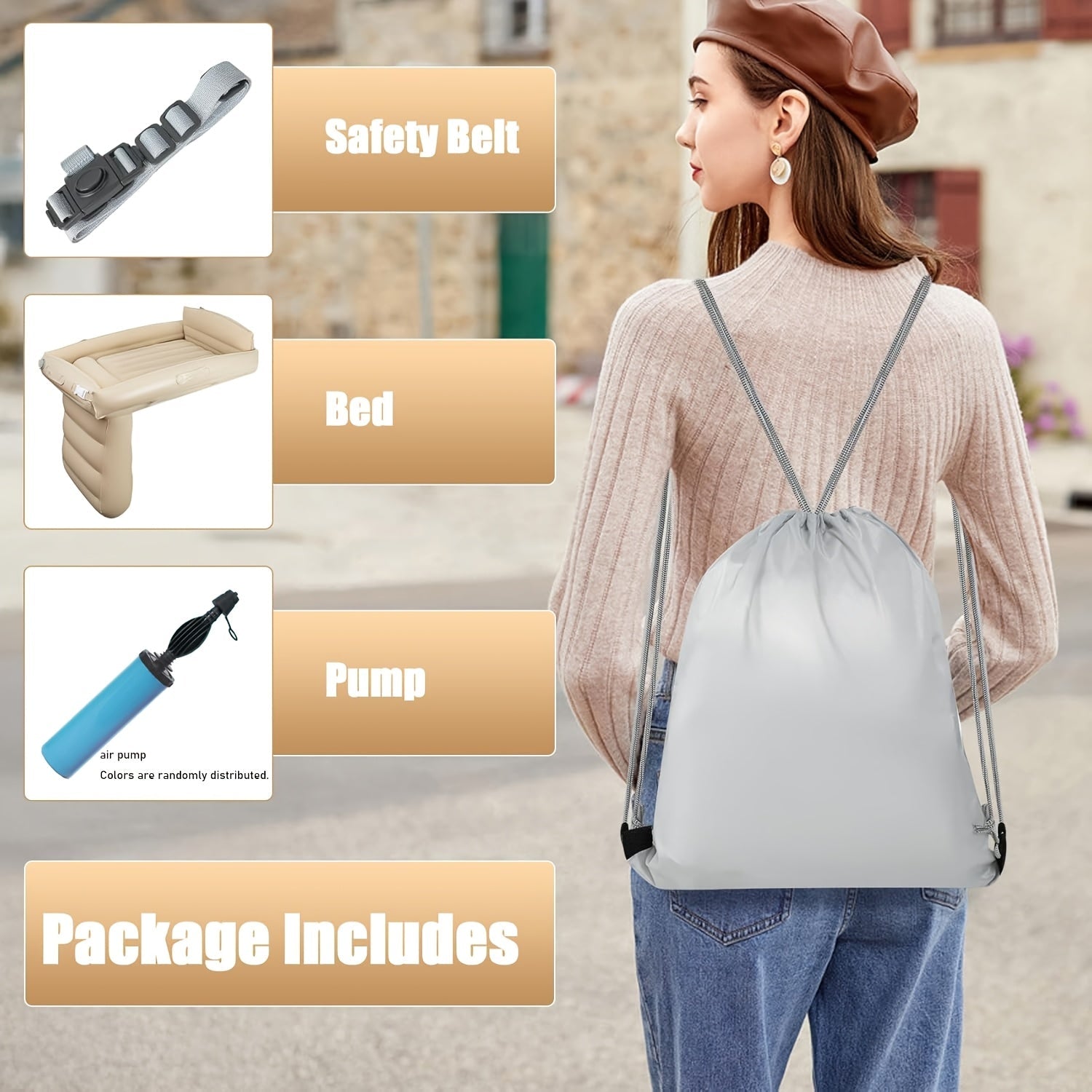 AirRest Inflatable Travel Bed – Safe and Comfortable Sleeping