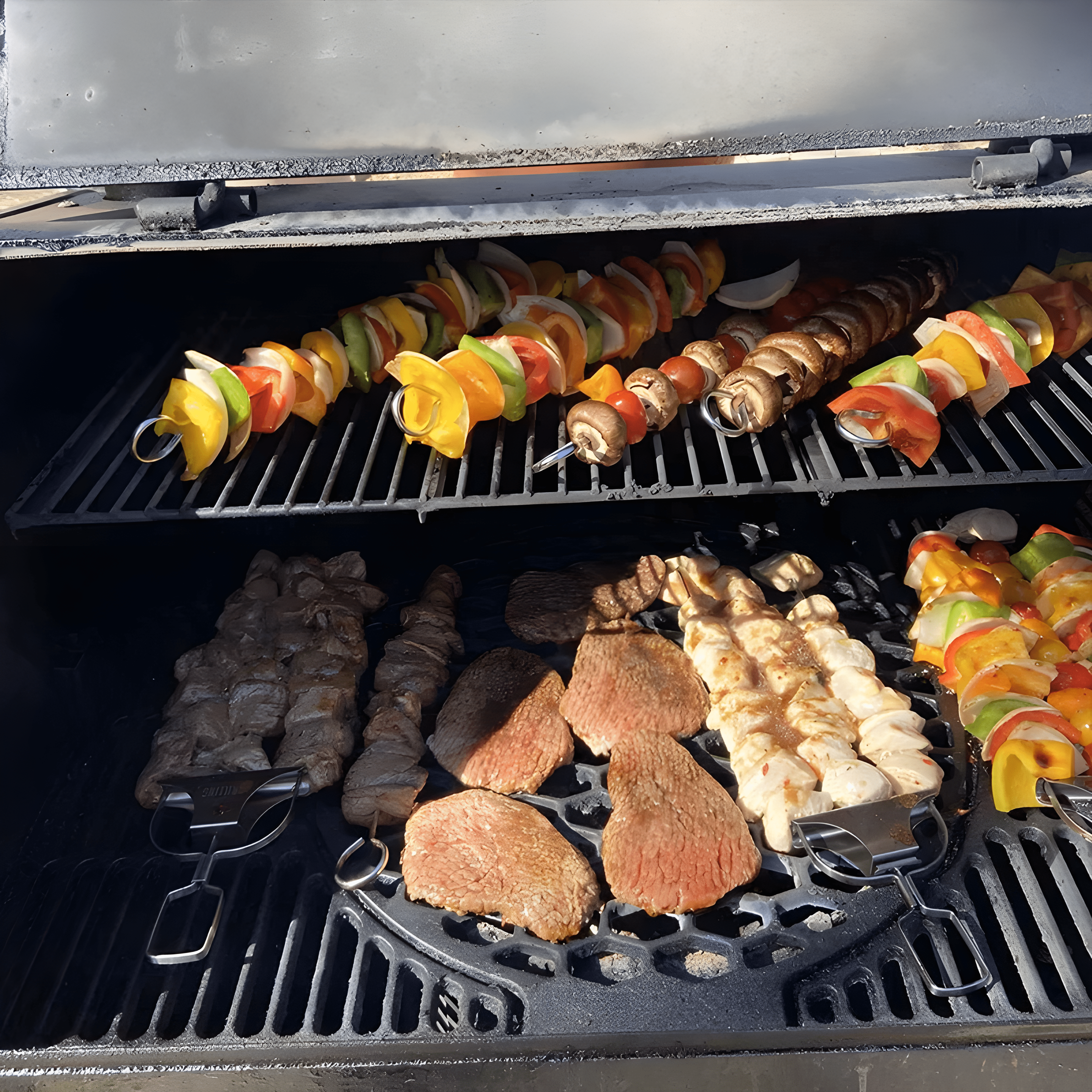 SpiesPro - 3-in-1 Grill Tool - Makes grilling easier and more efficient!
