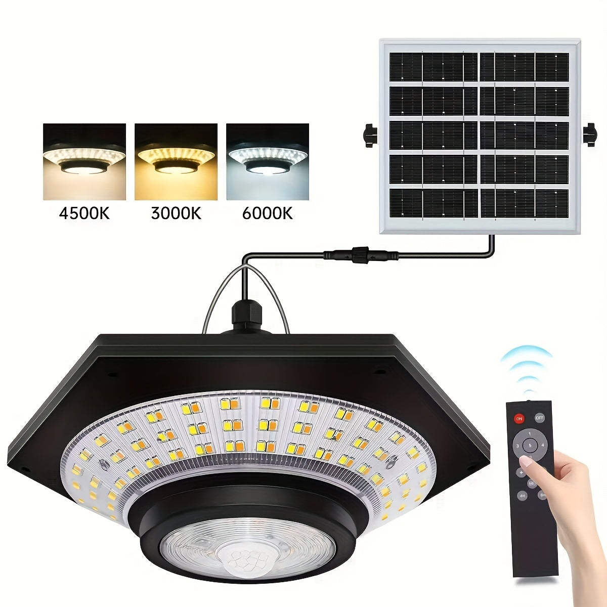 Smart Solar Hanging LED Light – Bright, Safe and Energy Efficient