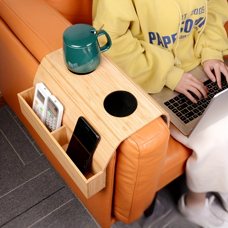 Natural Armrest Tray – Compact and Functional