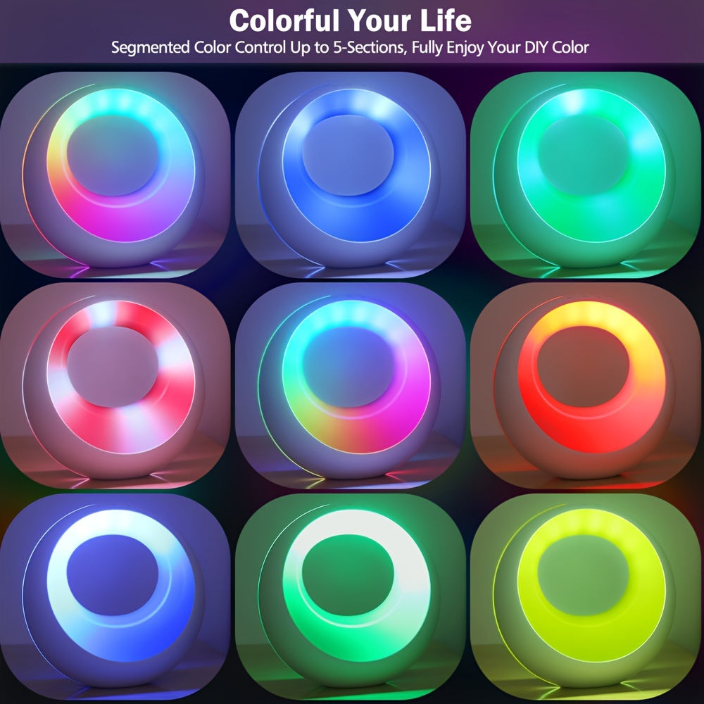 Colourful Ring Lamp - Bring Life and Ambience to Your Space