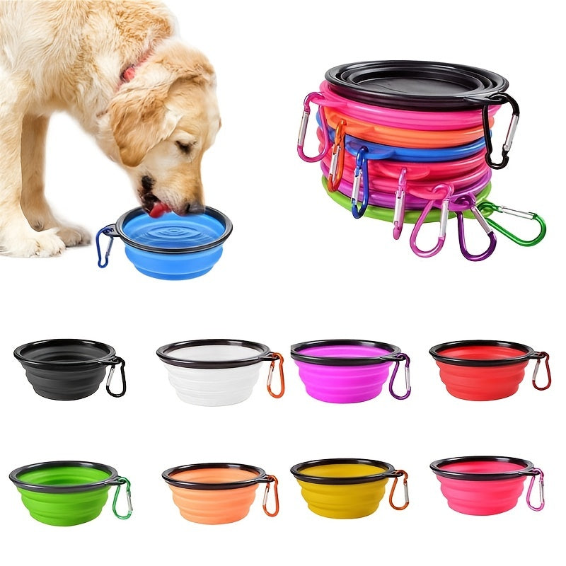 Foldable Pet Bowl – Durable and Compact for Dogs and Cats