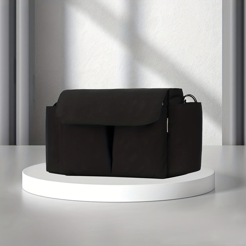 Multifunctional Stroller Bag – Large Capacity, Waterproof Hanging Bag with Pockets for Essential Baby Items