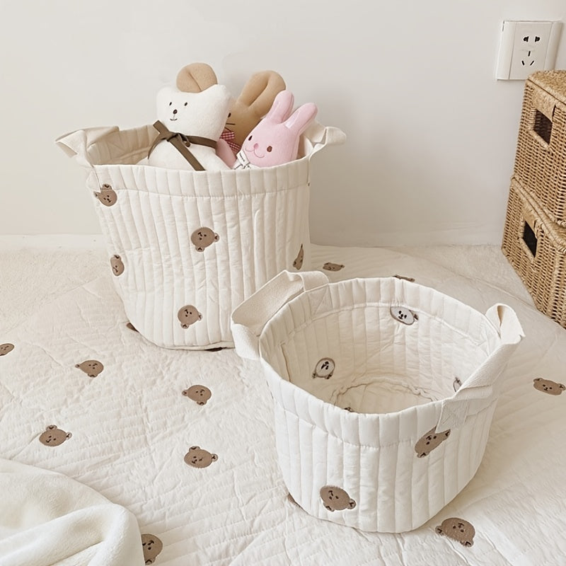 Quilted Fabric Storage Bag for the Children's Room – Buy 1 Get 1 Free