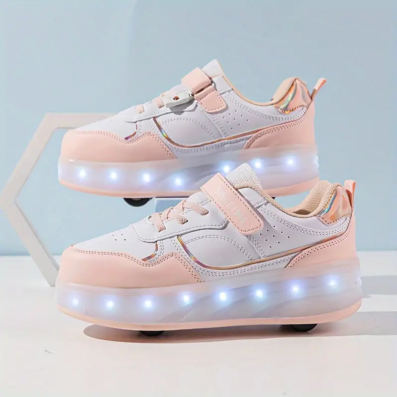 Glide in Style with Velo – Sneakers with Wheels and Light-Up Soles