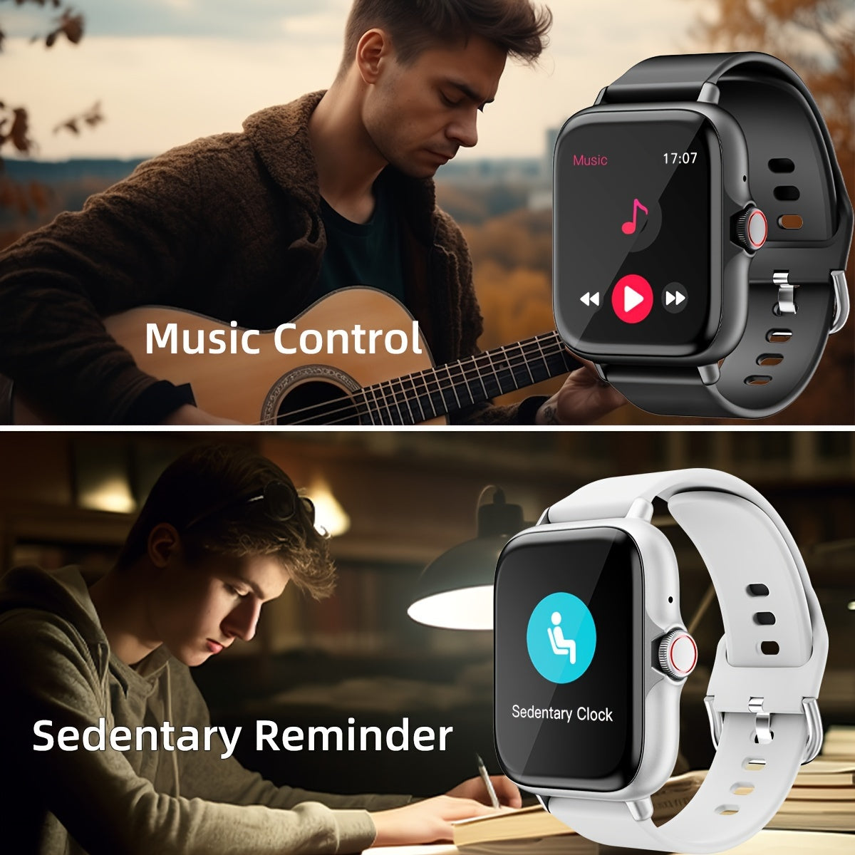 SmartFit Touch - Stylish Smart Watch with Activity Tracker & Notifications