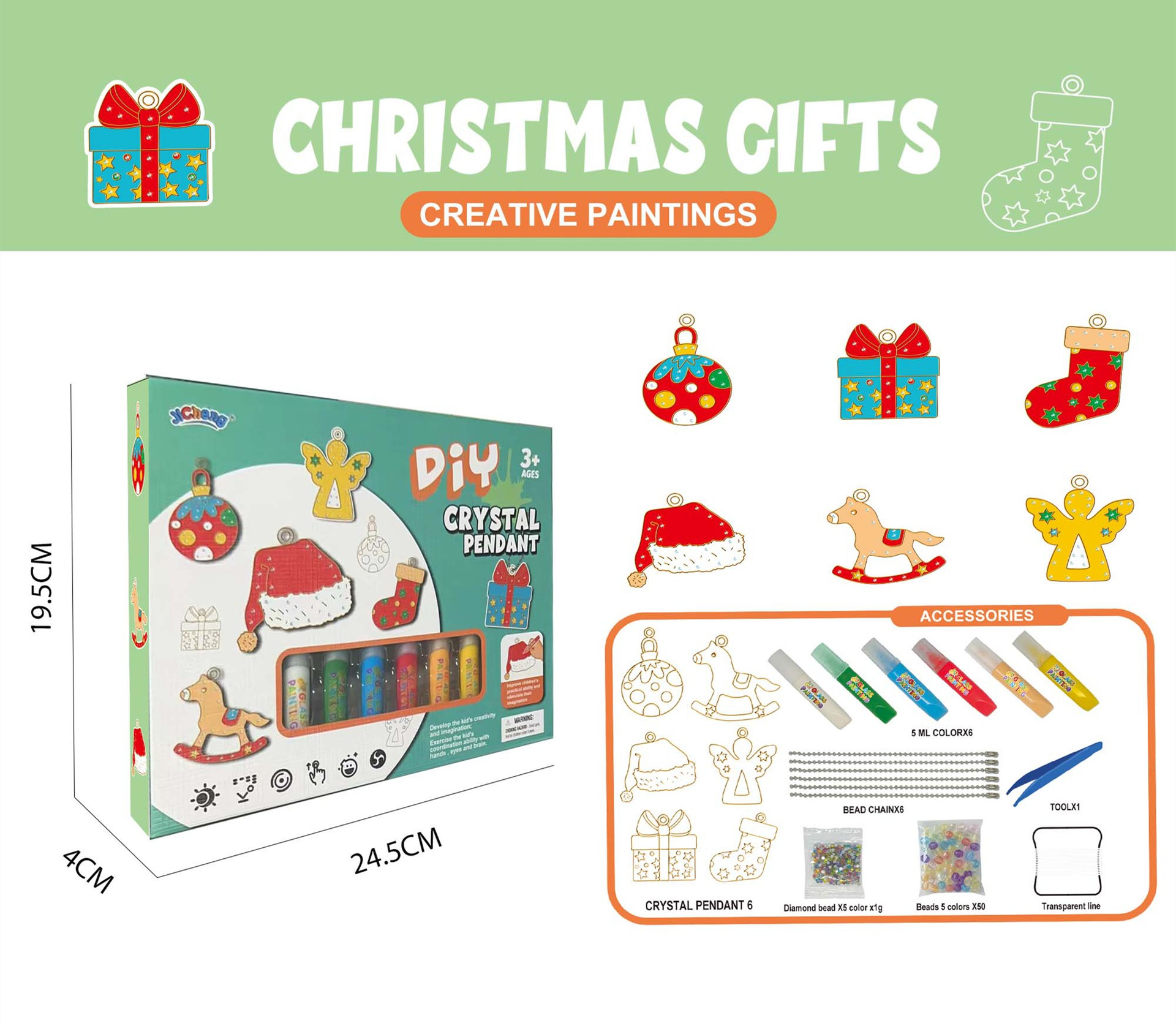 DIY Creative Set with Crystals for Children – Buy 1, Get 1 Free