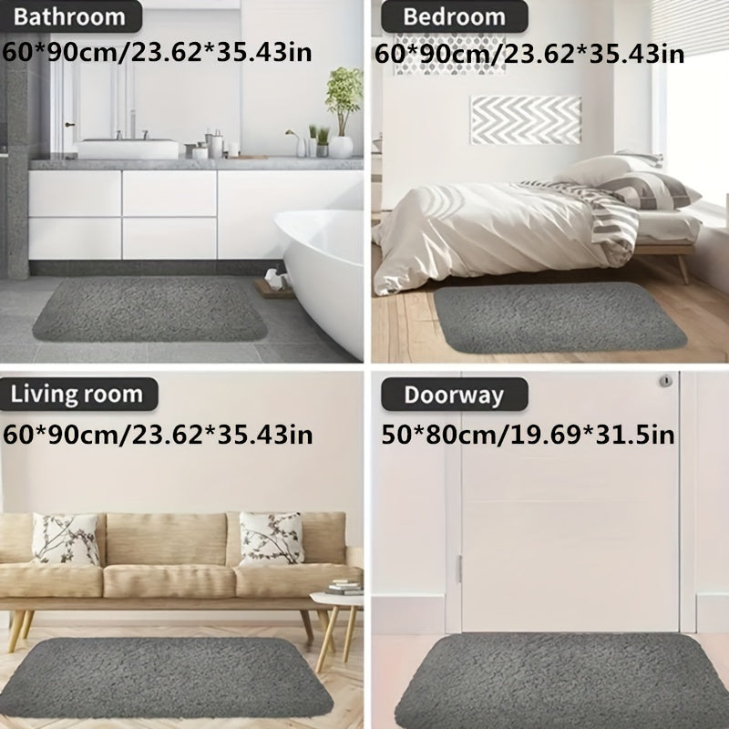 Premium Super Soft Bath Mat - Absorbent, Non-Slip and Comfortable for the Bathroom