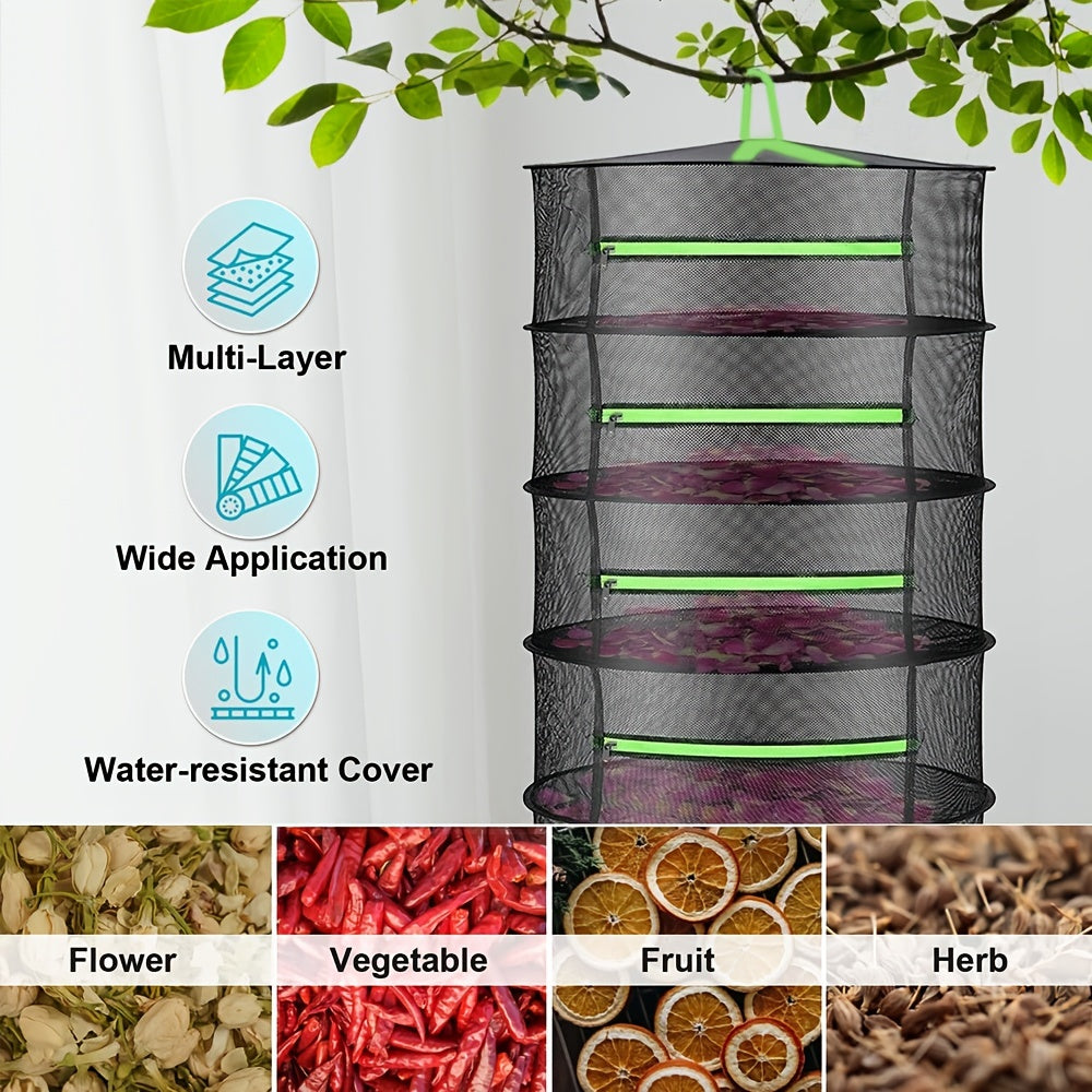 Sustainable Herb and Drying Rack – Efficient and Space-Saving for Seeds and Fruit