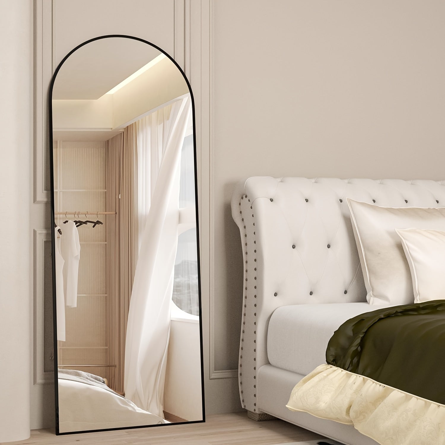 Curved Full Length Mirror – Stylish and Functional