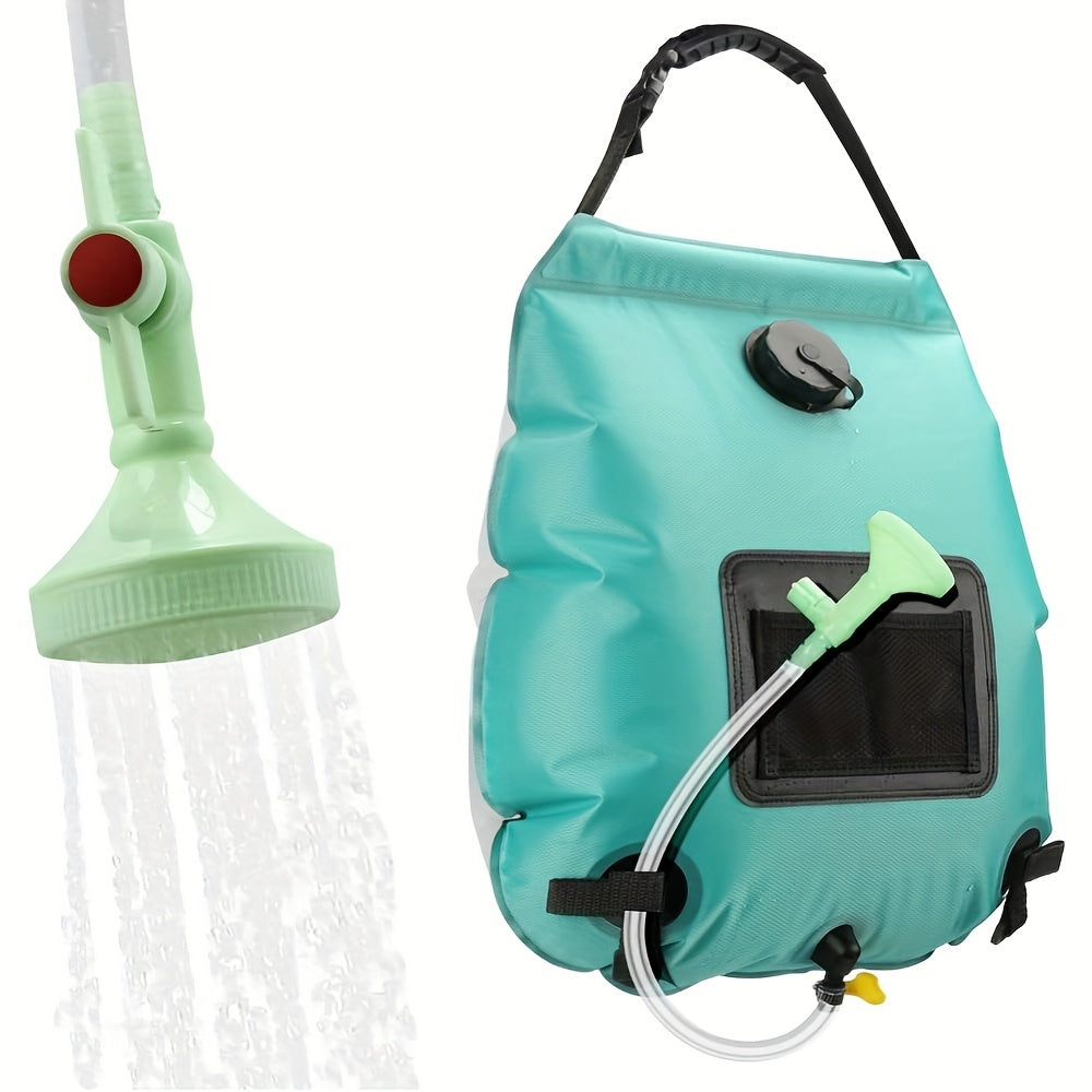 SunnyFlow Solar Shower Bag – Practical, Leakproof and with Temperature Gauge