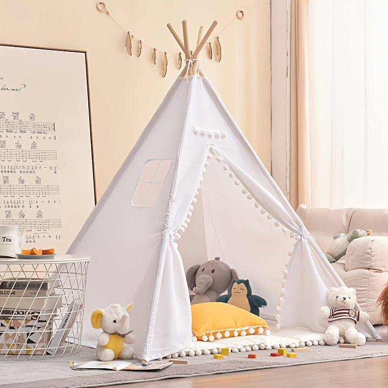 KiddieTipi Multifunctional Tipi Tent - Soft Tents for Indoor and Outdoor Use