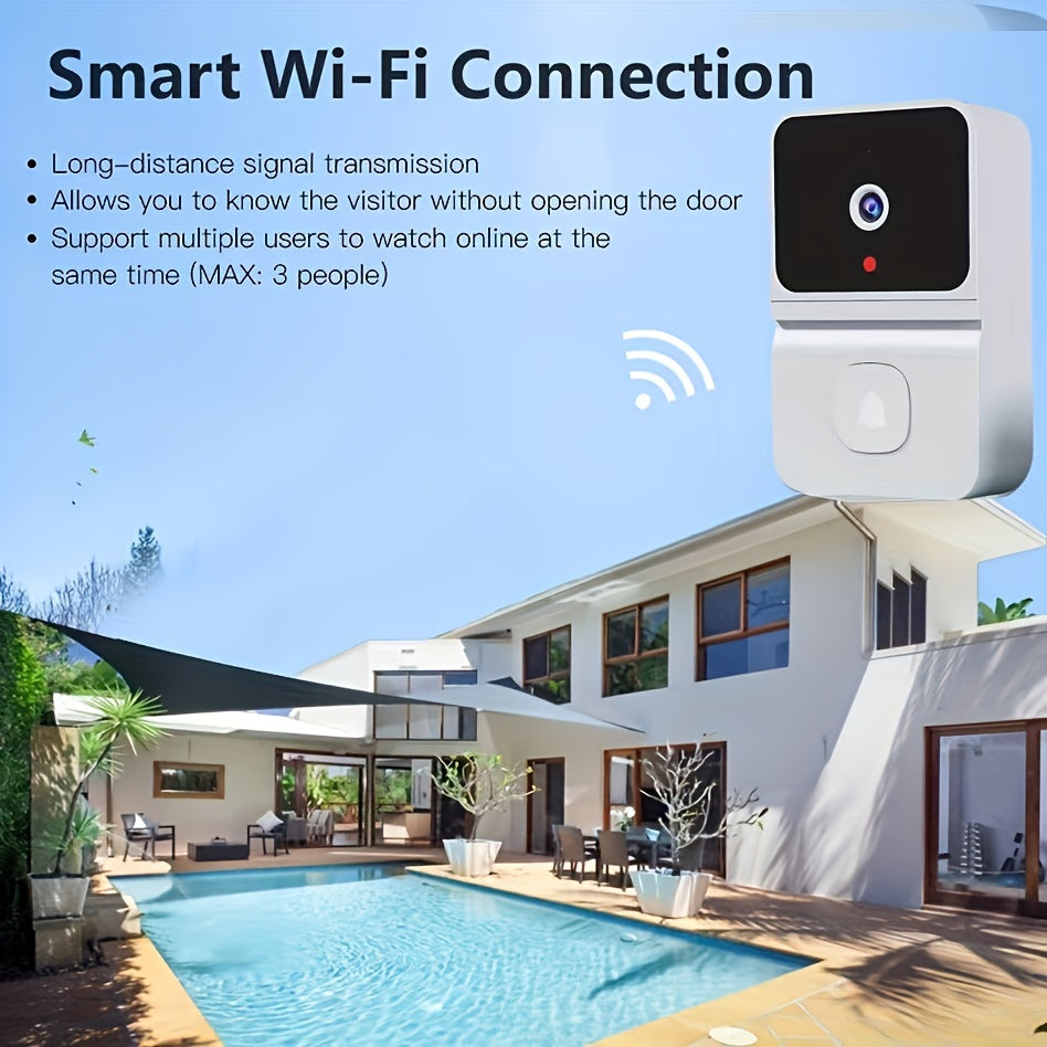 VisioBell Smart Doorbell - Safety and Comfort with HD Video and Two-Way Communication