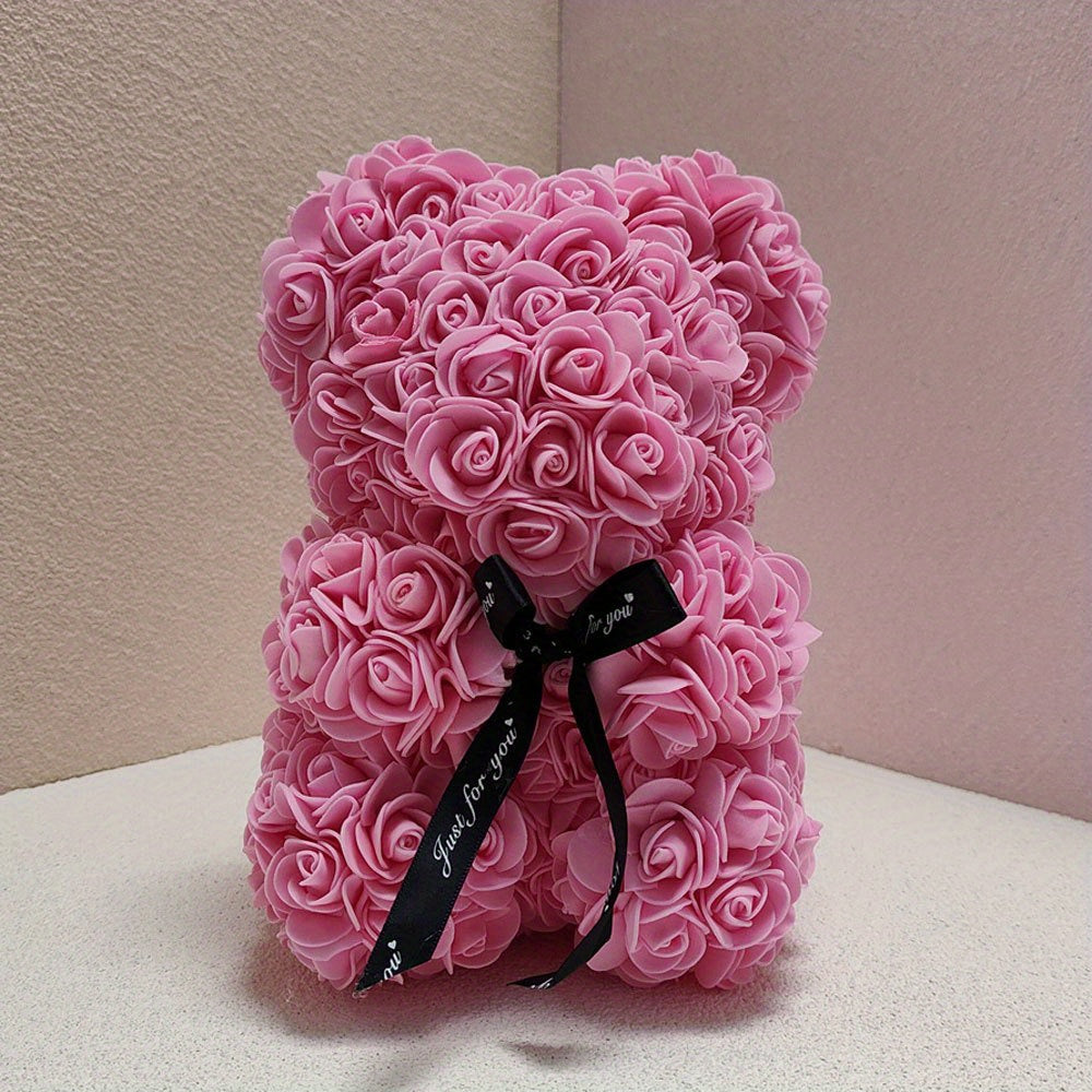 Luxury Rose Bear for Valentine’s Day - A Cute and Romantic Gift for Your Loved One