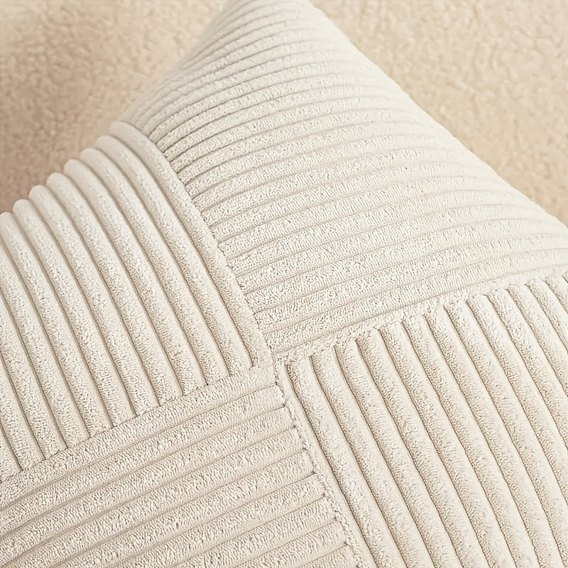 2-Piece Bohemian Style Corduroy Cushion Covers – Soft and Stylish for Sofa and Bed