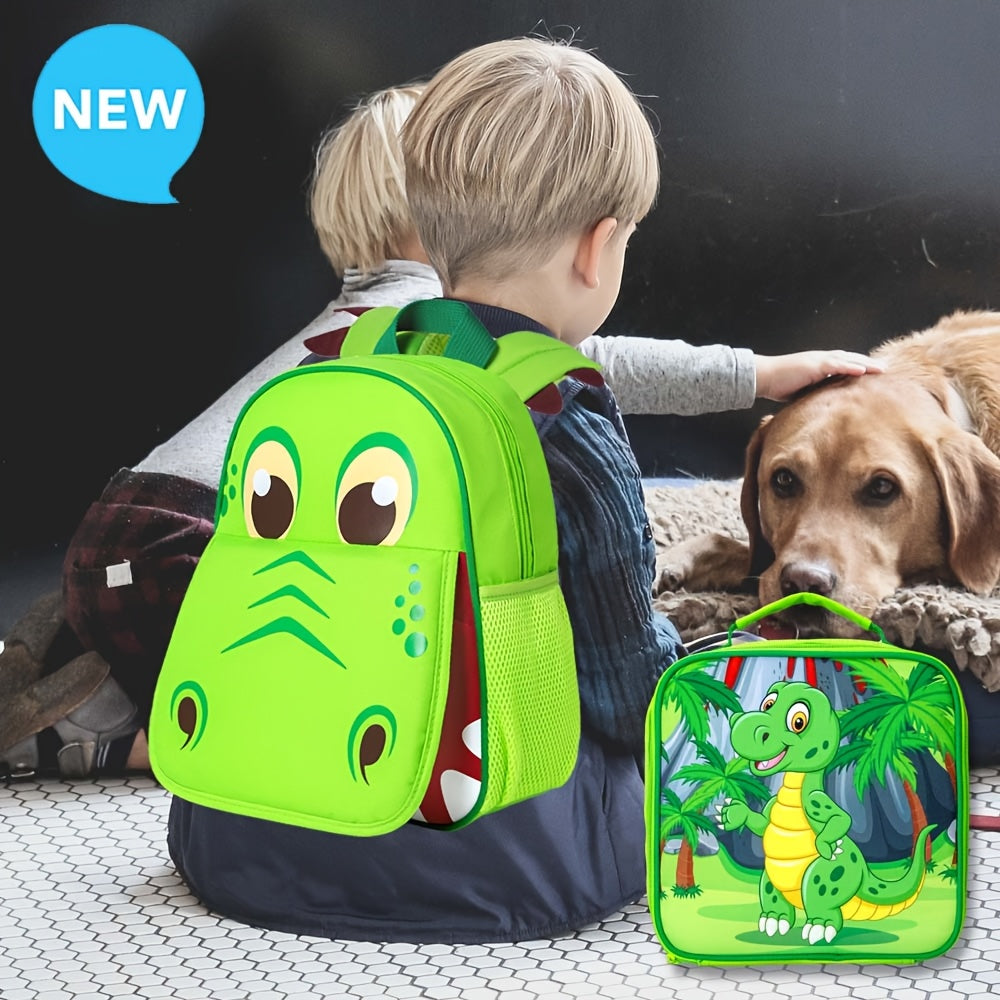 Cute Dinosaur Backpack for Children – Spacious and Comfortable School Bag