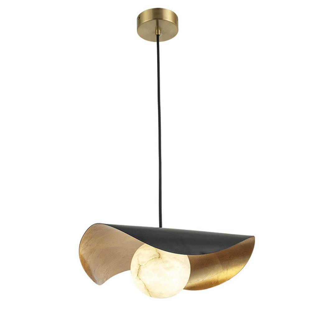 Modern Pendant Light with Marble Design