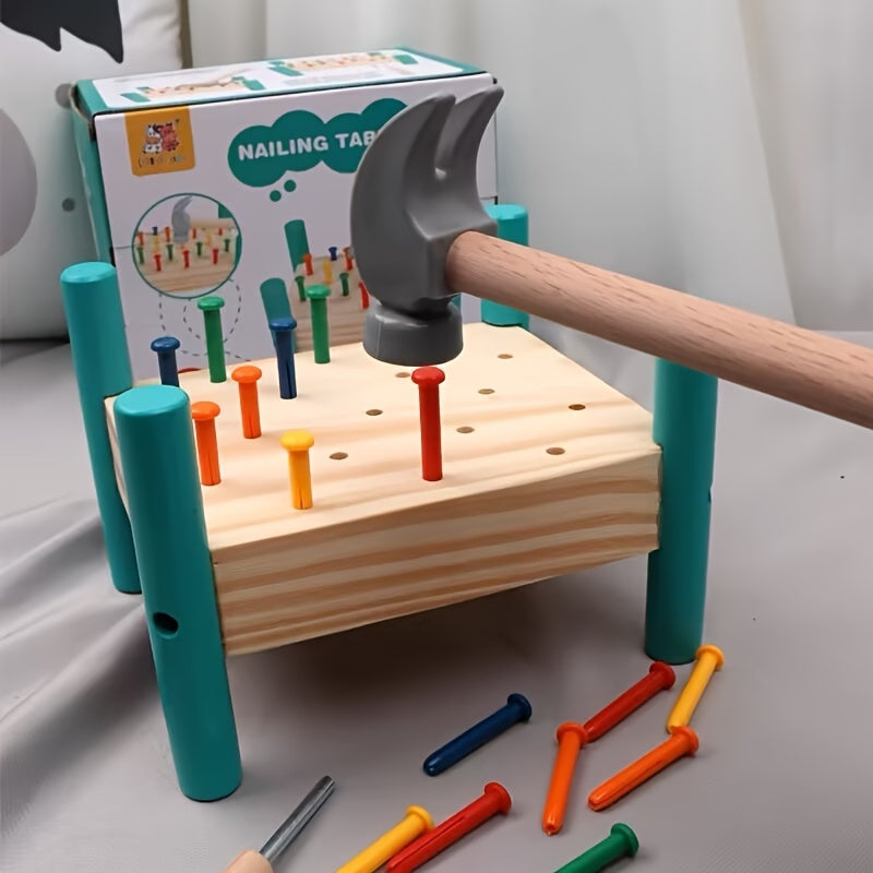 Colourful Hammer Game for Children – Learning and Developing Through Play