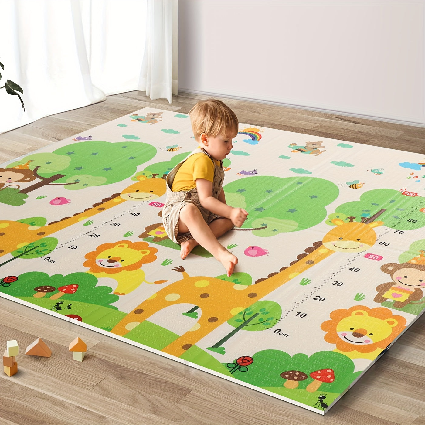 Educational Play Mat – Learn and Grow with Animals and Nature