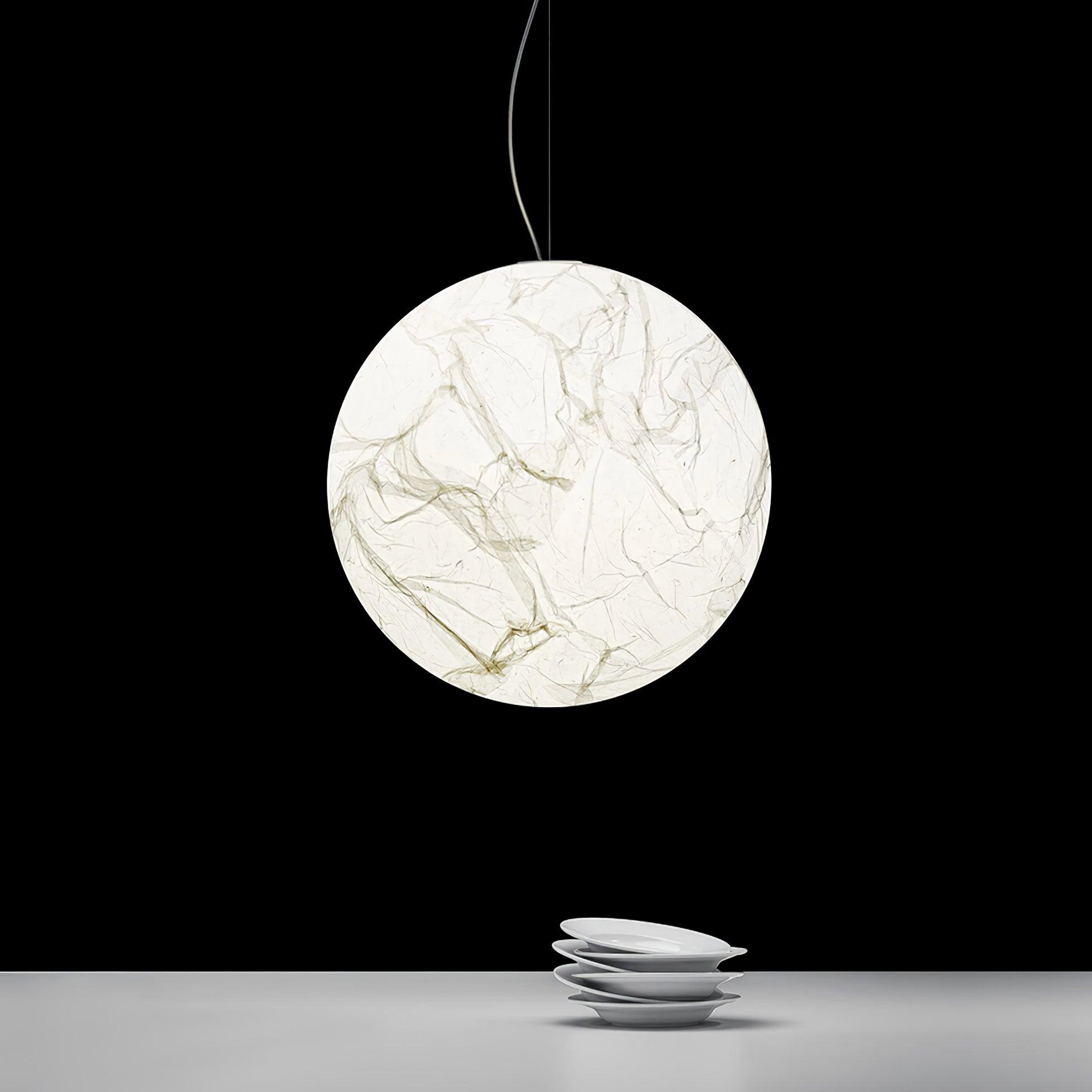 Silk Pendant Light - Atmospheric Lighting for Home