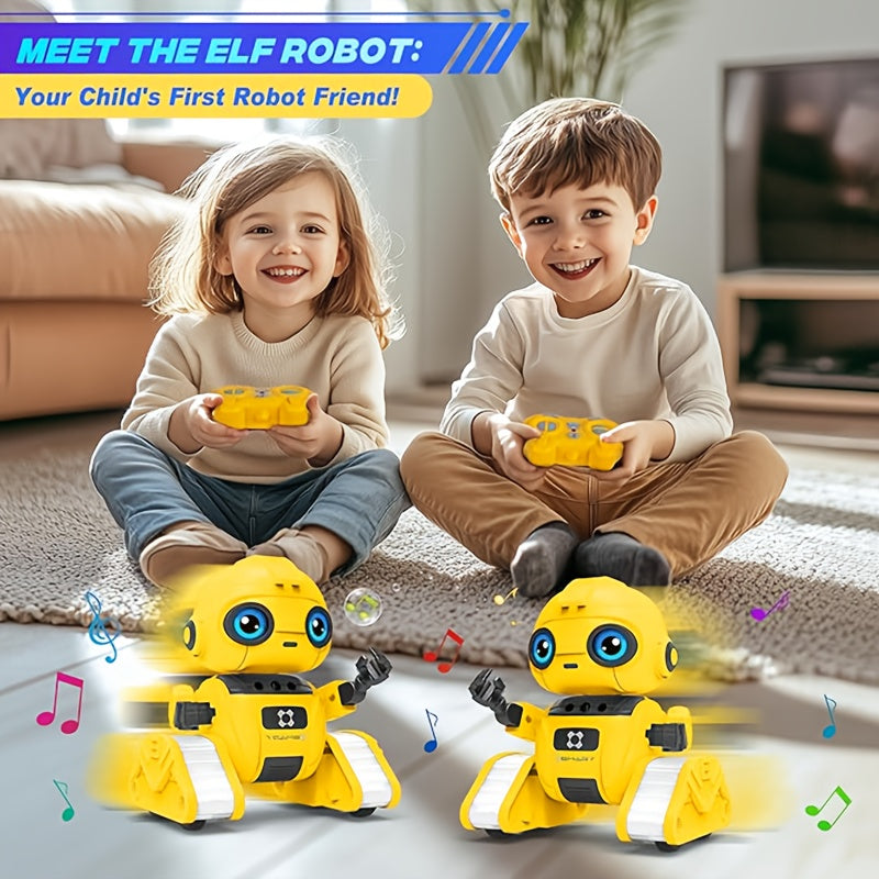 Interactive Robot Toy – Dancing Movements and Star Projection