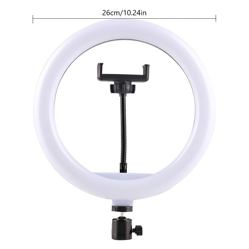 10-inch Beauty Ring Light with 55 cm Tripod – Perfect for Photography, Videography, and Makeup