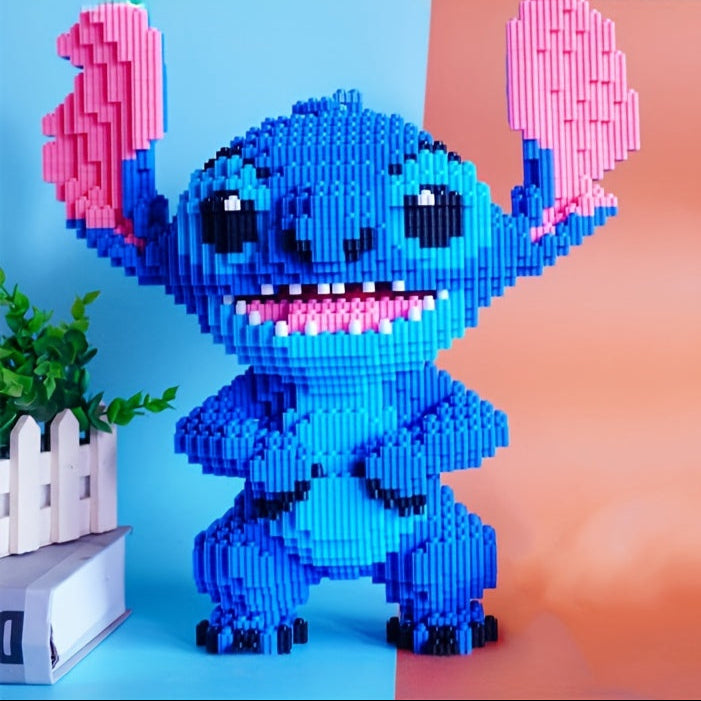 Stitch 3D Building Puzzle – Colourful and Detailed Model for Creative Builders