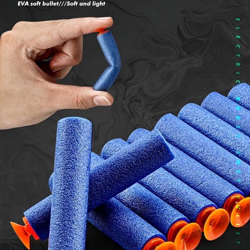 Automatic Foam Blaster – Turquoise Pistol with 40 Foam Balls for Fun Play