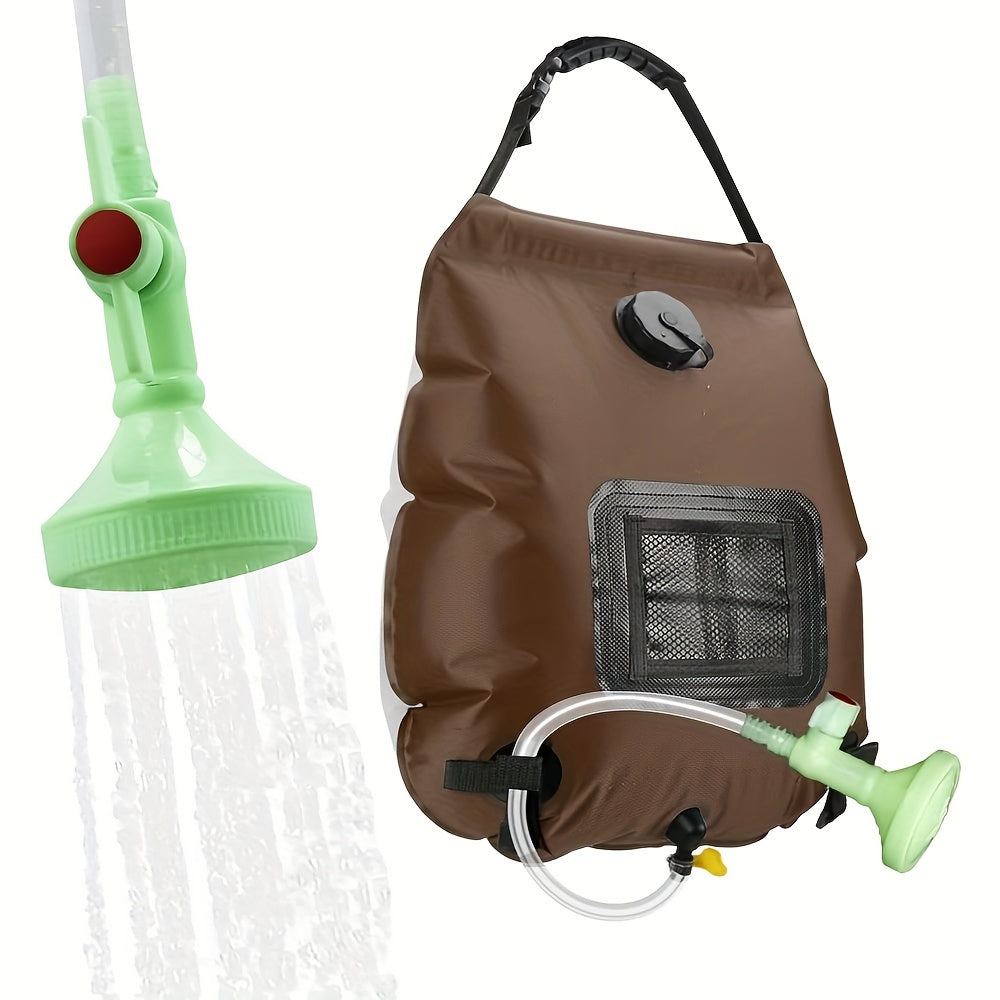 SunnyFlow Solar Shower Bag – Practical, Leakproof and with Temperature Gauge