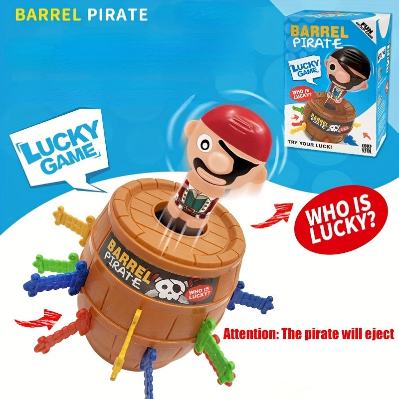 Pirate Barrel Lucky Game - Exciting, Fun, and Suitable for the Whole Family