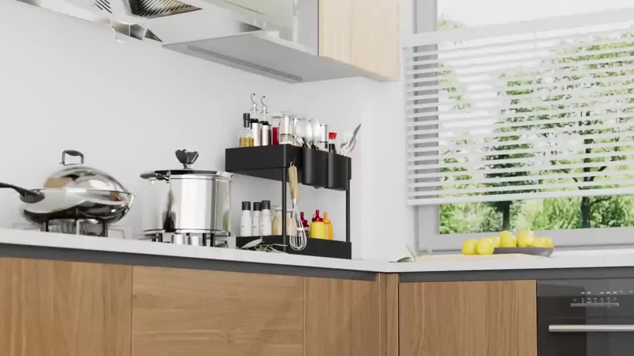 Multifunctional Sliding Organiser – Practical and Space-Saving