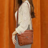 Stylish Ladies' Leather Shoulder Bag – Sabrina