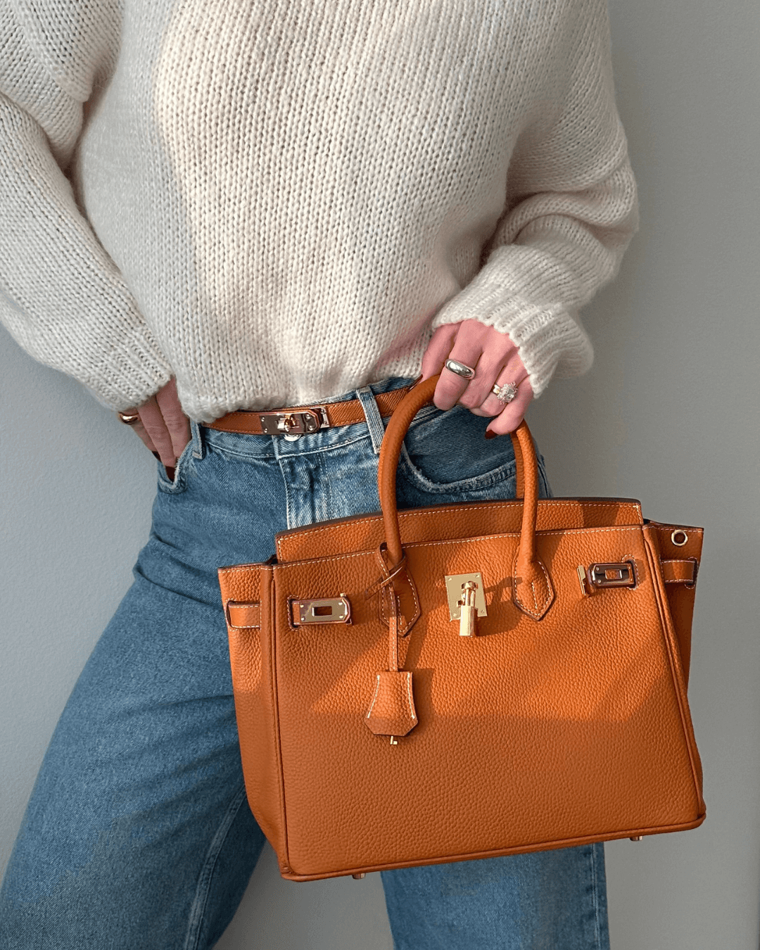 Autumn Stylish Leather Handbag – Liana