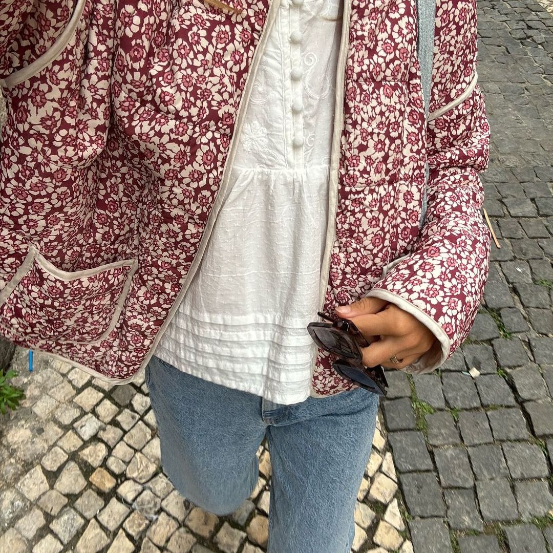 Savannah Floral Jacket - Stylish & Lightweight Women's Jacket