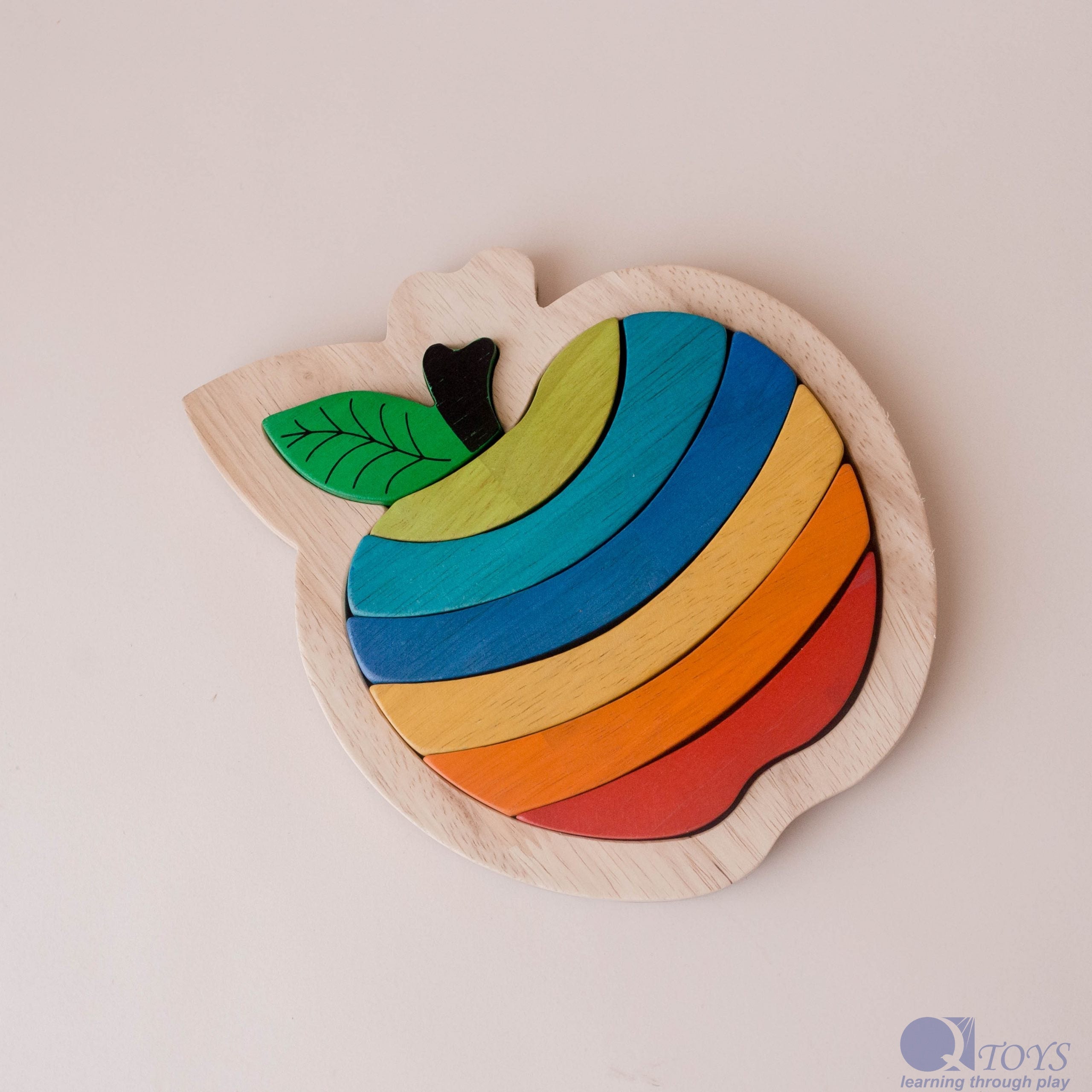 Colourful Apple Puzzle – For Educational Play