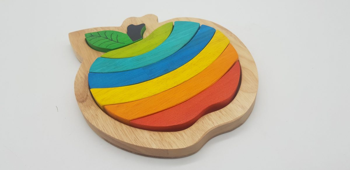 Colourful Apple Puzzle – For Educational Play