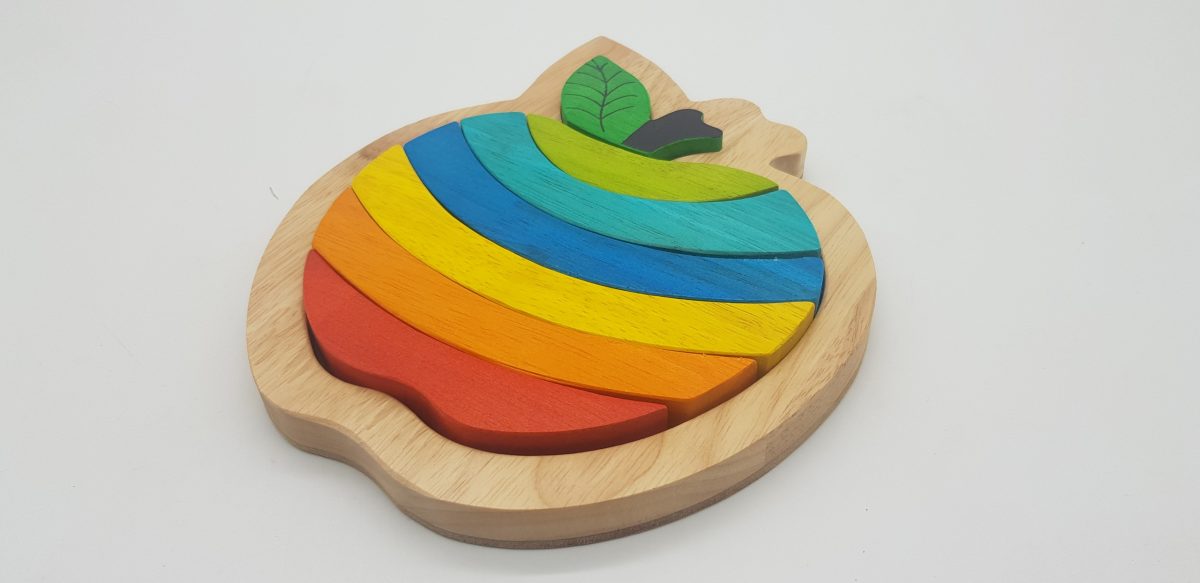Colourful Apple Puzzle – For Educational Play