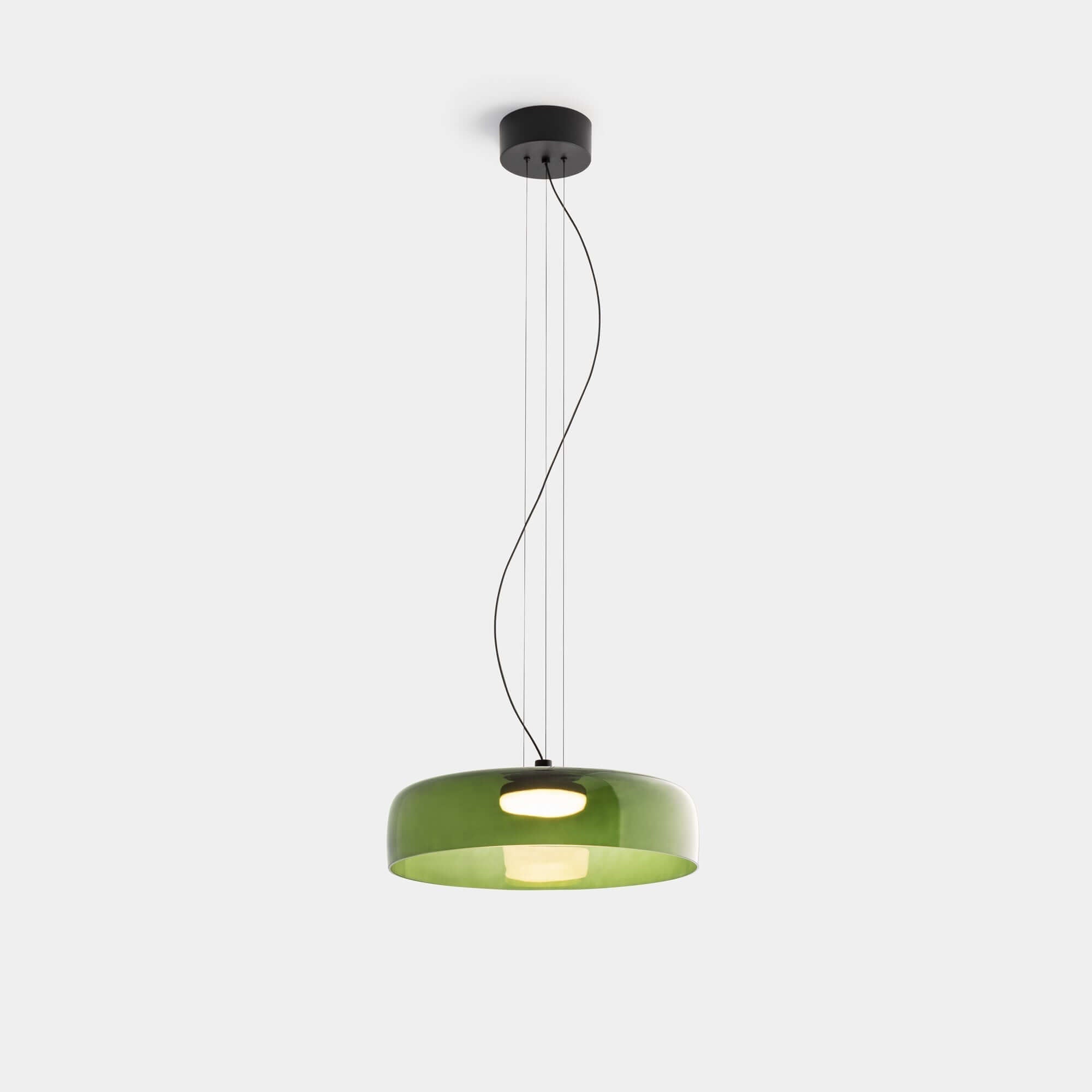 Norwegian Glass Pendant Lamp - Unique Design