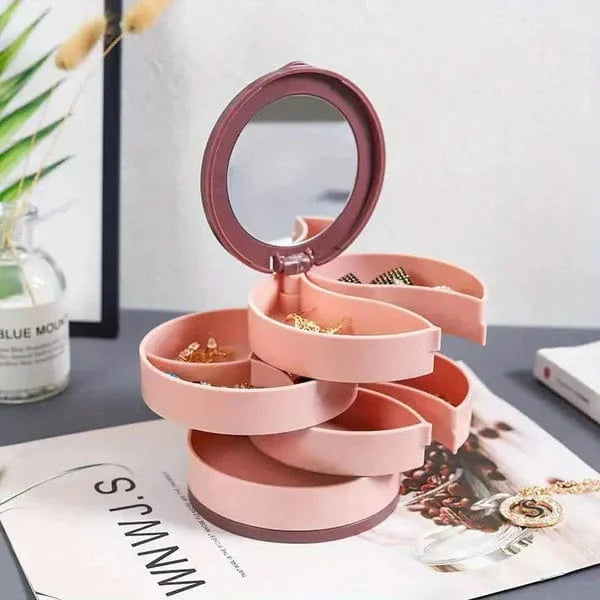 Rotating Jewellery Storage Box (4 Layers)
