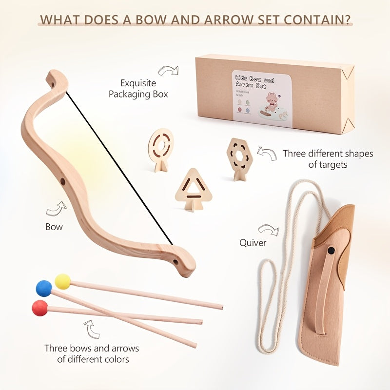 Junior Archer Bow and Arrow Set – Educational and Fun Toy