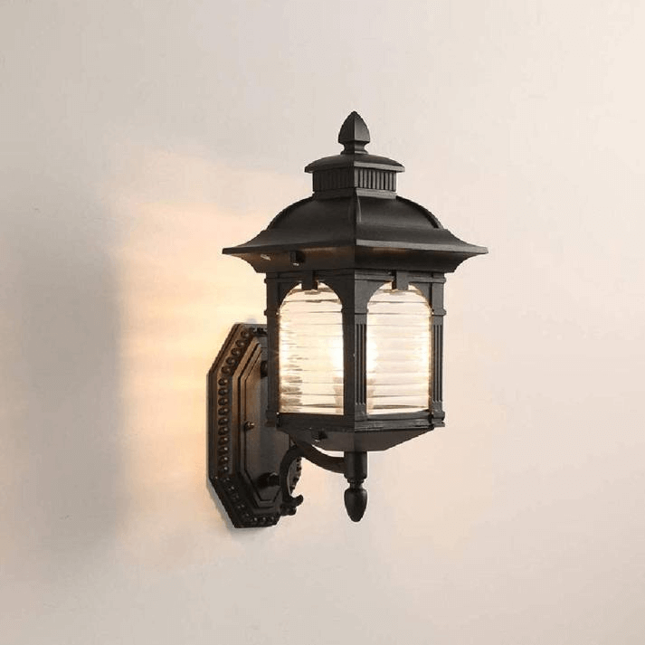Wall Lamp Outdoor - Antique Glass Design