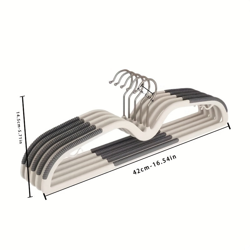 Space-Saving Short Neck Hanger – Non-Slip and Rotating