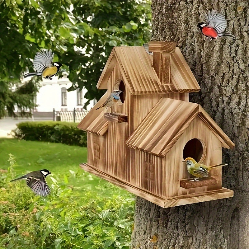 Rustic Birdhouse - For a Charming Garden Experience