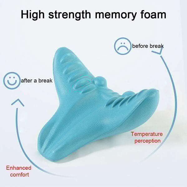 Ergonomic Neck Massage Cushion without Power – NeckEase Stretch