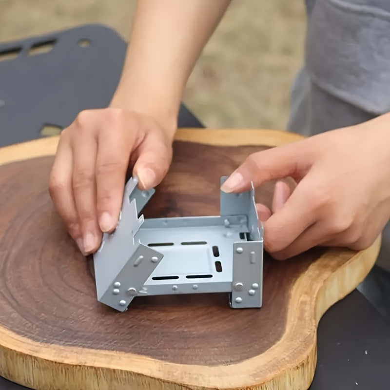 Foldable Camping Stove Set - Durable and Lightweight for Outdoor Adventures