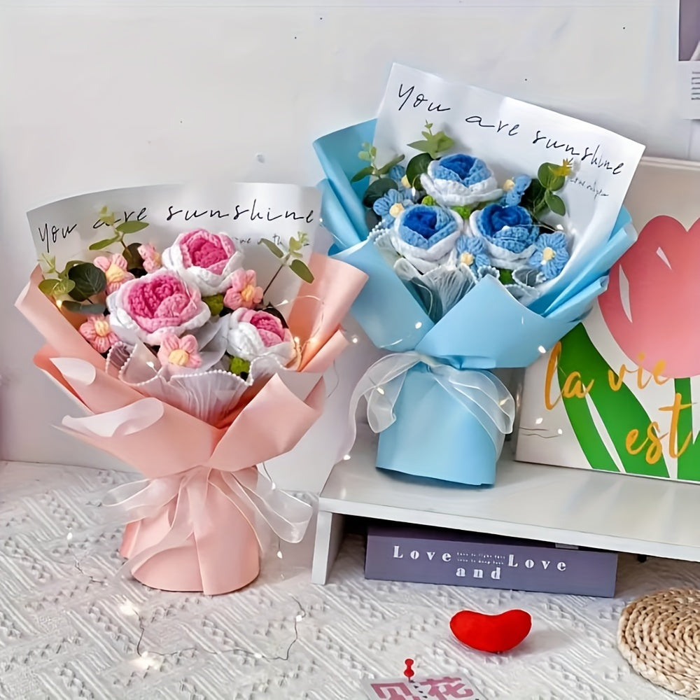 Handmade Crocheted Flower Bouquet – The Perfect Gift for Mother’s Day